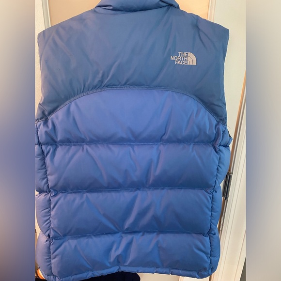 The North face retro Nhuptse puffer women’s vest MEDIUM bright Blue - Picture 5 of 9